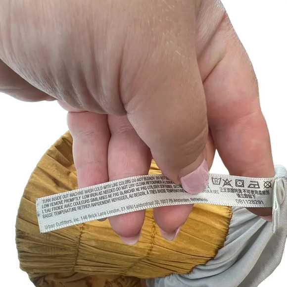 Free People The Way Home Shorts Varsity Gold Yellow Size Medium - Picture 8 of 9